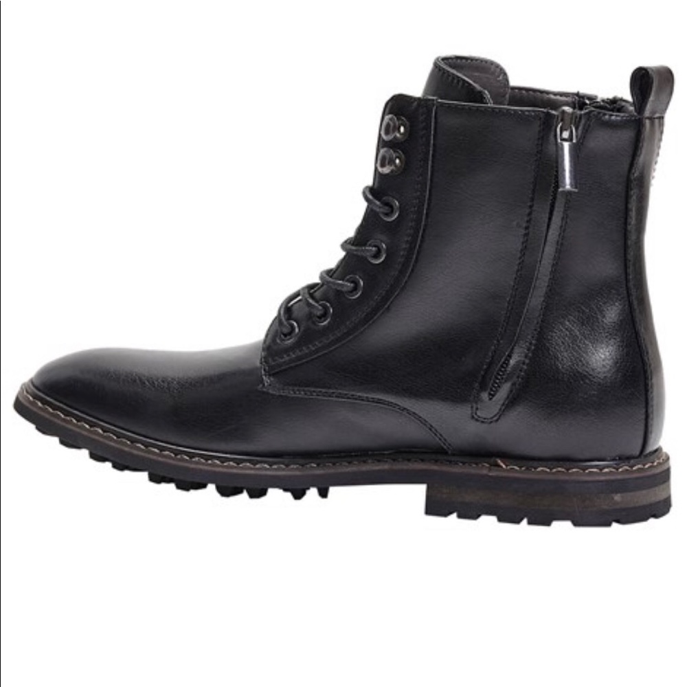 💔SOLD💔 🆓📦🚛 New Men’s Side-Zip Combat Boots Size 8 - Picture 2 of 2